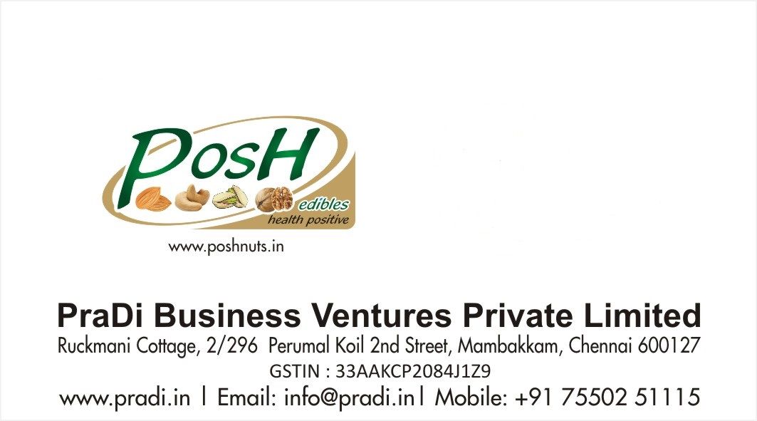 POSH EDIBLES, CHENNAI POSH EDIBLES, CHENNAI