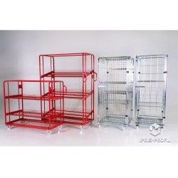 Production of picking trolleys and roll cages 