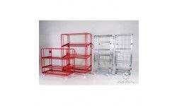 Production of picking trolleys and roll cages