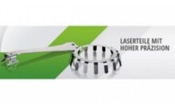 Laser parts with high precision
