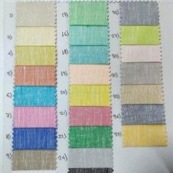 100% Pure Linen Fabric Lea 60*60