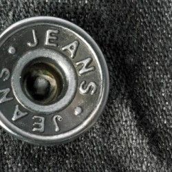Brass Jeans Buttons