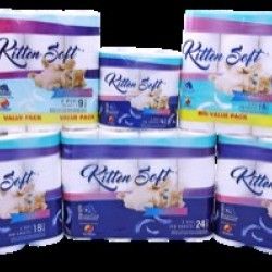 Kitten soft 350 to 200 sheets 2ply