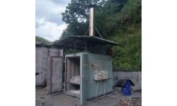 Burn Off Oven Stripping Paint Furnace for Removing Paint and Powder Coating from Jigs and Hacks