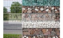 Gaabion panel for fence
