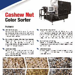 Henning Saint cashew color sorter Henning Saint cashew color sorter