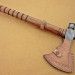 Handmade Damascus Steel Smoking Axe Hatches.
