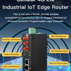 Industrial Modbus to MQTT WiFi Converter IoT Edge Router Gateway