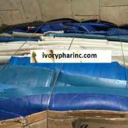 HDPE blue drum regrinds for sale and HDPE drum scrap bale
