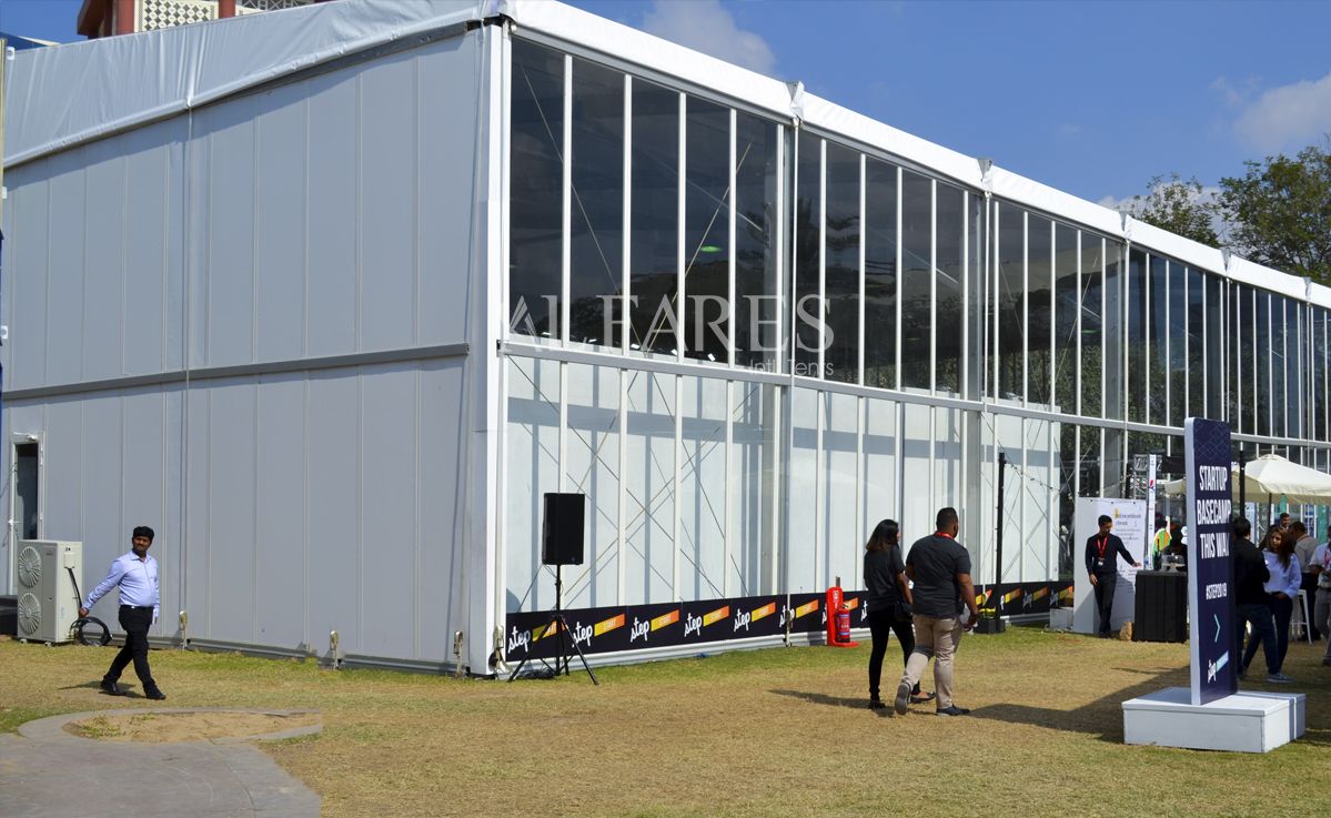 TENTS and TEMPORARY STRUCTURES for EVENTS and EXHIBITIONS​