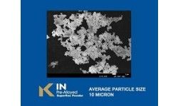 Superfine pre-alloyed powder