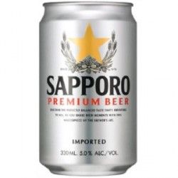 Sapporo Can Case 24 x 330ml/ 500ml Sapporo Can Case 24 x 330ml/ 500ml