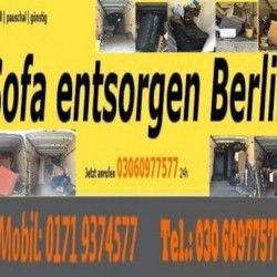 Sofa entsorgen Berlin Service preiswert